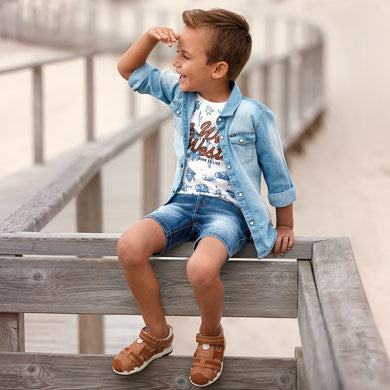Basic Denim Shorts