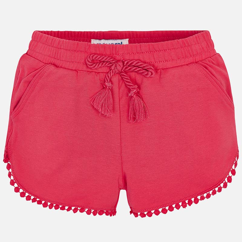 Hot Pink Knit Shorts