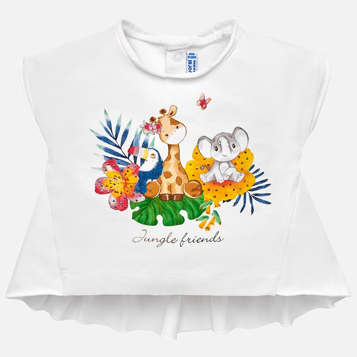 Jungle Friends Asymmetric T-Shirt