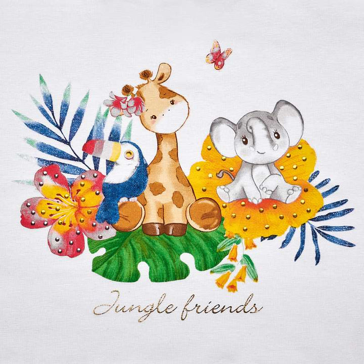 Jungle Friends Asymmetric T-Shirt