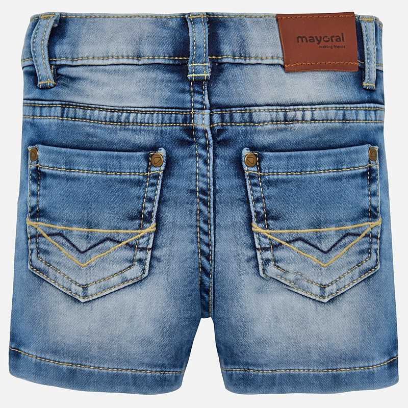 Light Denim Bermuda Shorts
