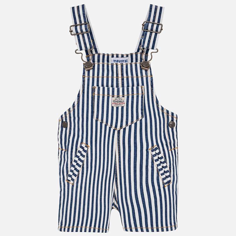 Striped Coveralls For Boys
