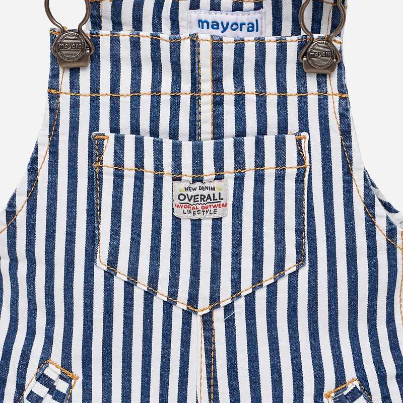 Striped Coveralls For Boys