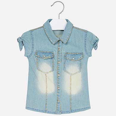 Light Denim Blouse
