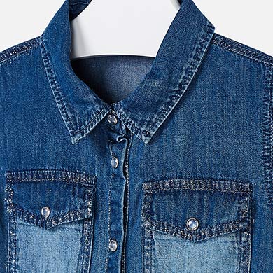 Denim Blouse