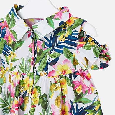 Floral Off-The-Shoulder Blouse