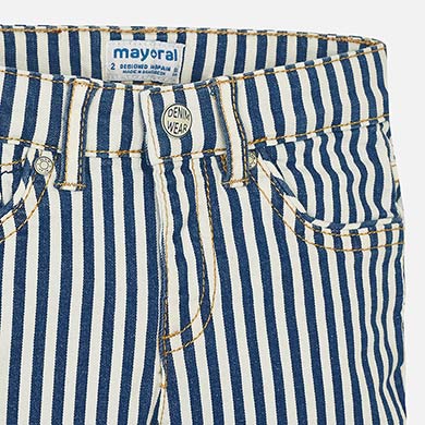 Striped Bermuda Shorts