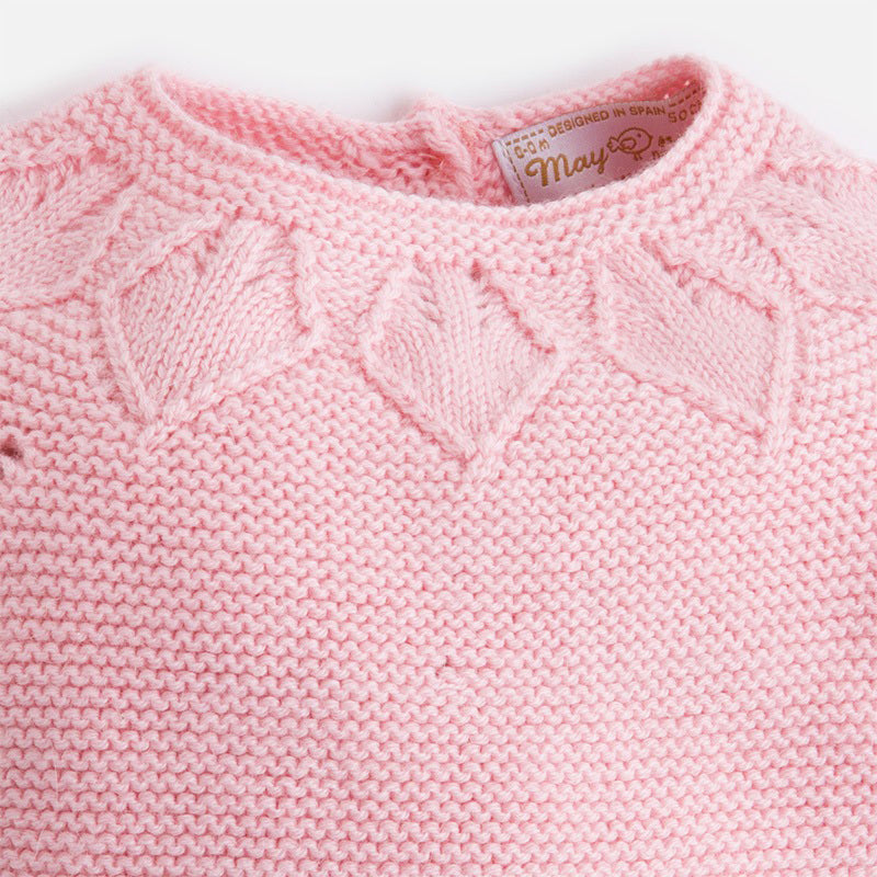 Pink Sweater & Leopard Bloomer Set