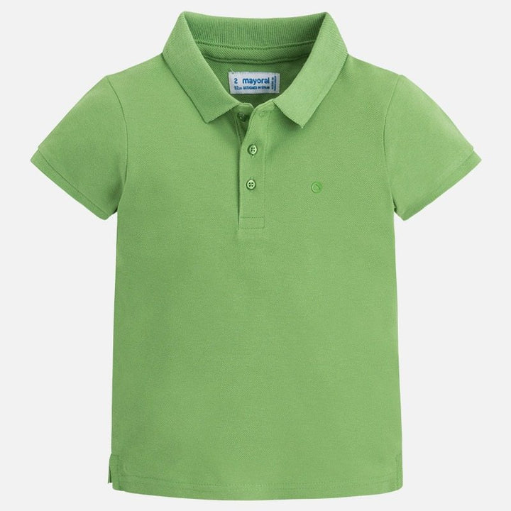 Palm Green Short Sleeve Polo Shirt