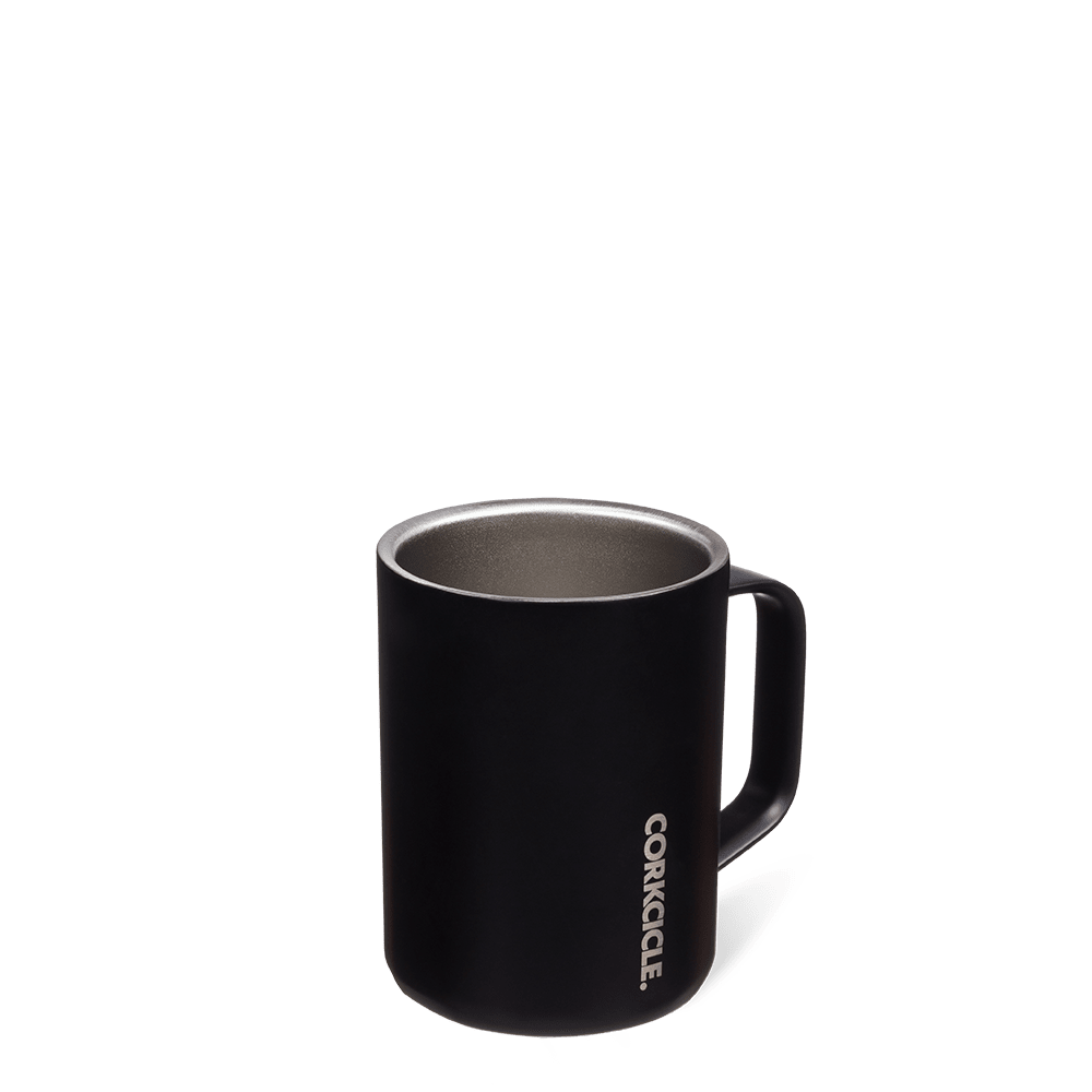 Matte Black 16 oz Coffee Mug