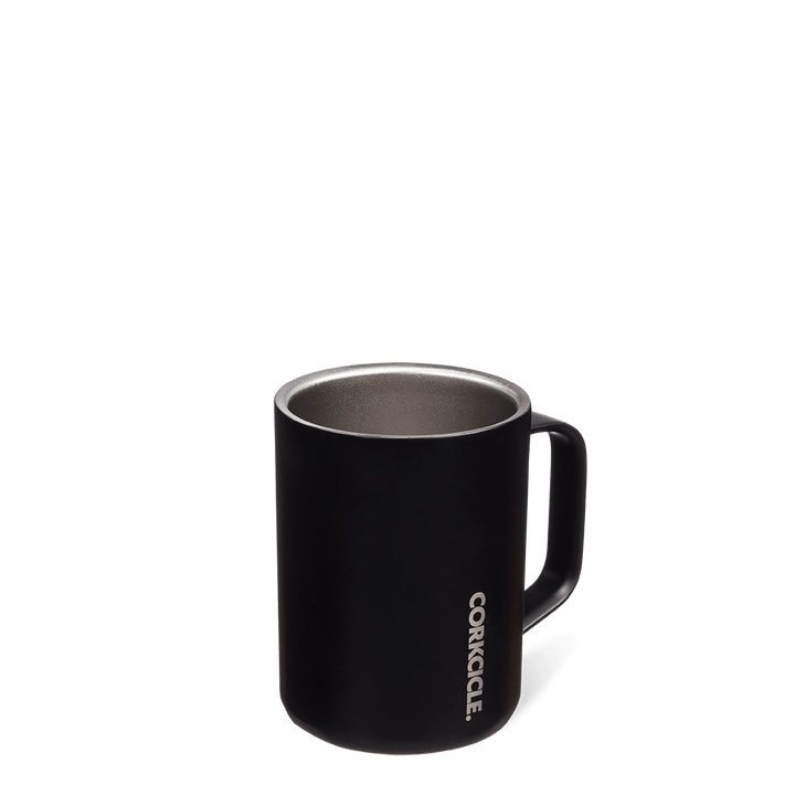 Matte Black 16 oz Coffee Mug
