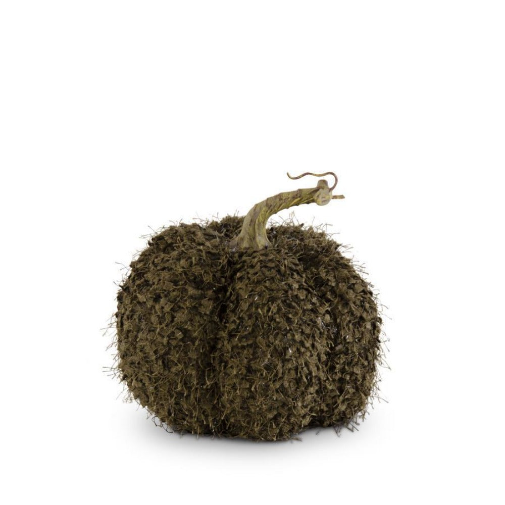 Khaki Green Pumpkin With Fringe