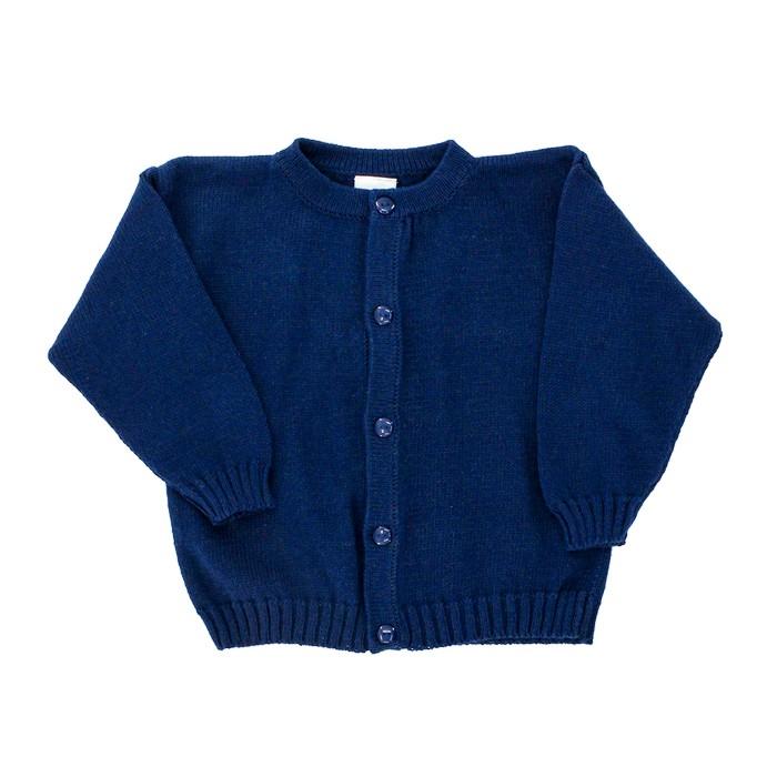 Navy Cardigan Sweater