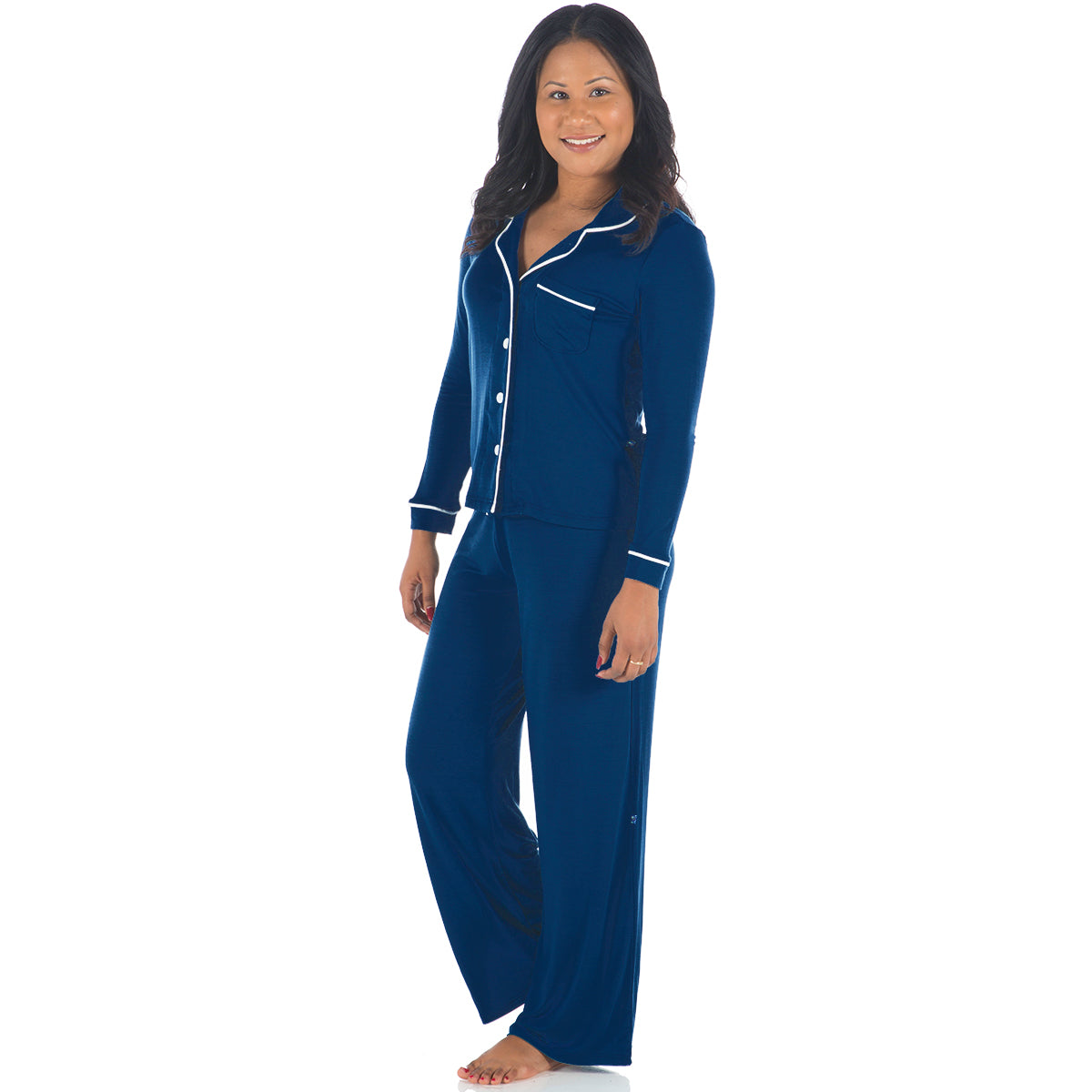 Twilight Long Sleeved Collared Pajama Set