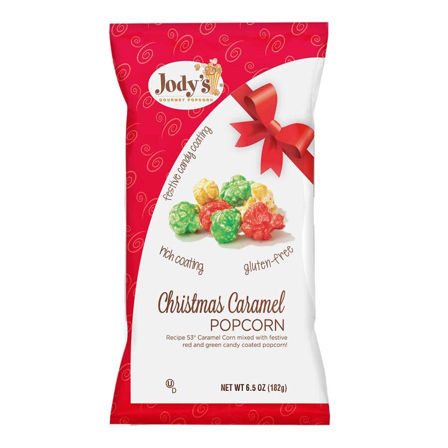 Christmas Candy Popcorn - Color Foil Bag