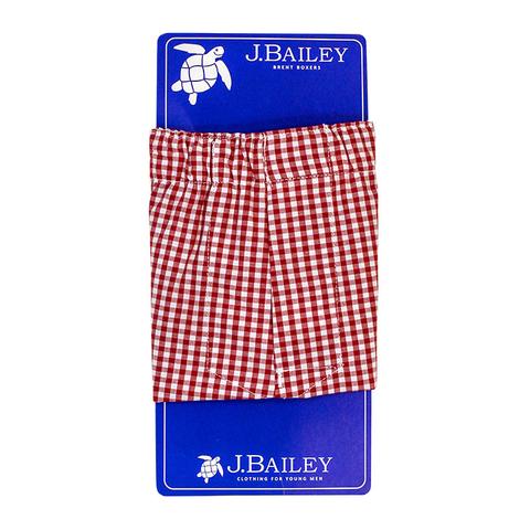 Red Checked Brent Boxers