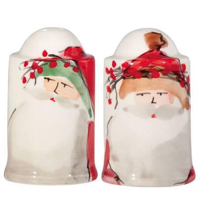 Old St. Nick Salt and Pepper Shaker Set