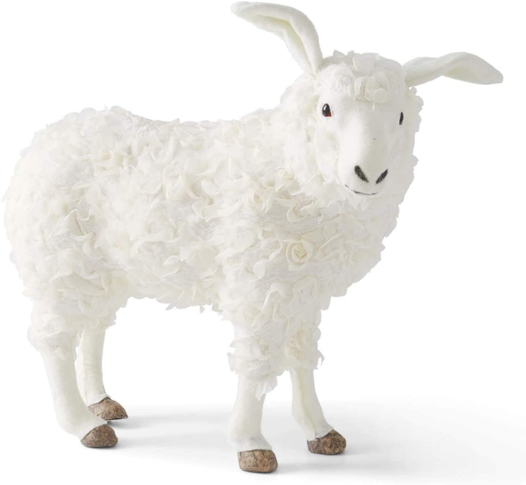 White Fluffy Standing Sheep
