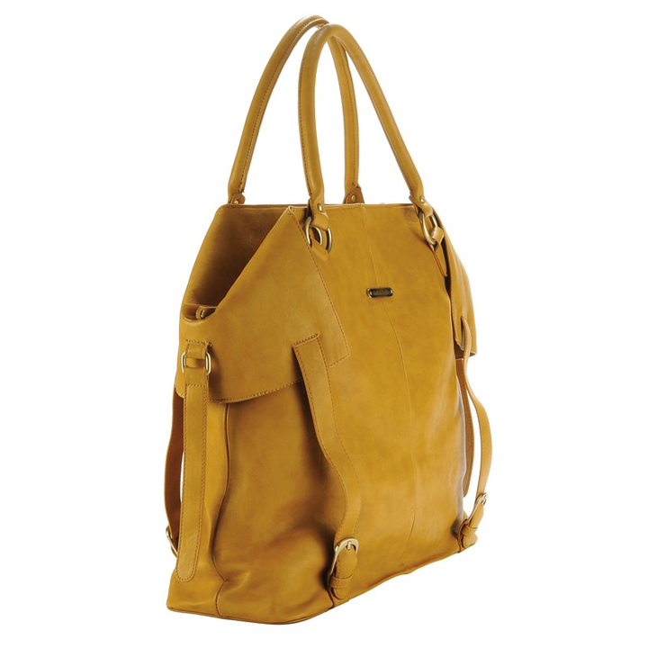 Charlie Diaper Bag, Mustard