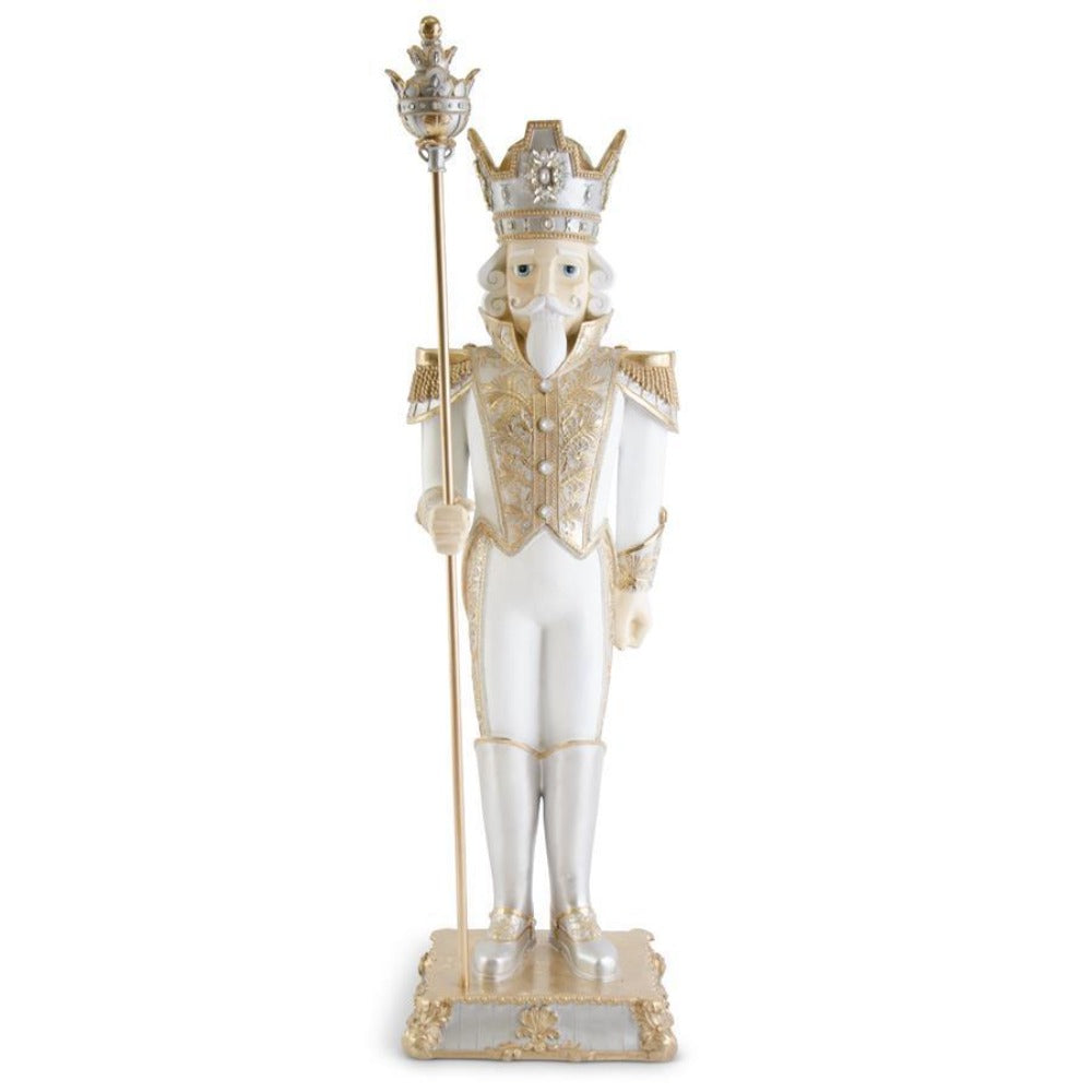 White, Gold, & Silver Jeweled Soldier