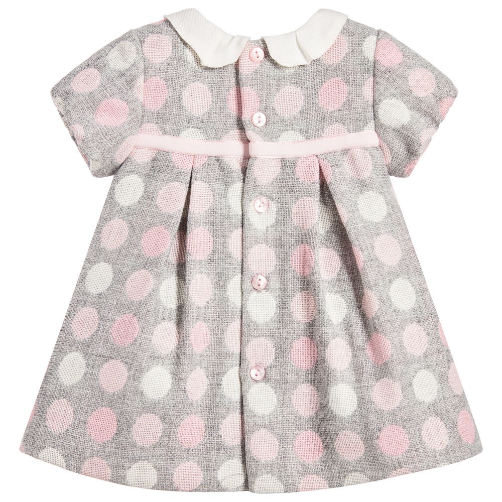 Pink Polka Dot Dress