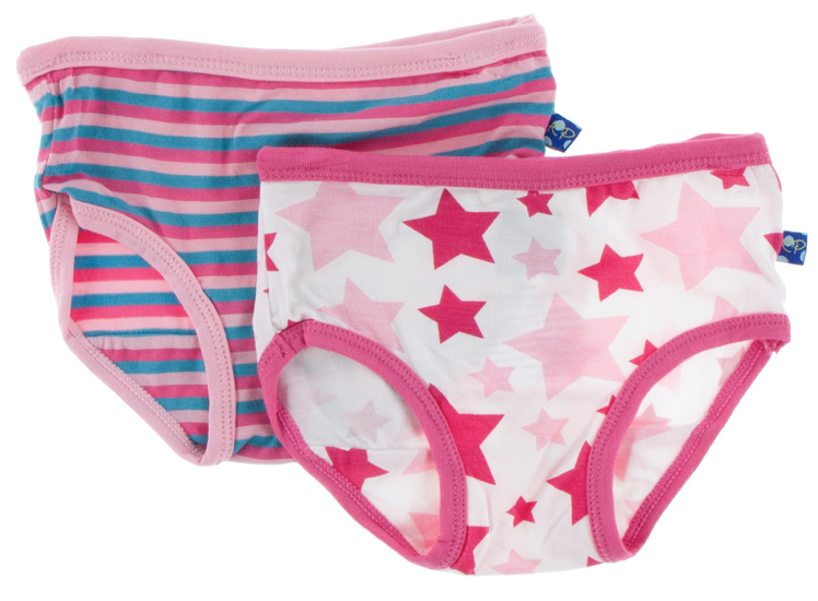 Underwear Set: Flamingo Anniversary Stripe &amp; Flamingo Star