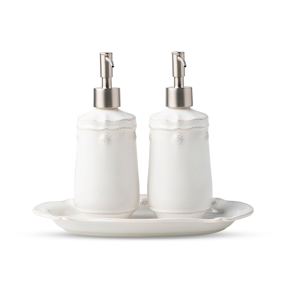 Berry & Thread Whitewash 3 Piece Kitchen Essentials Set