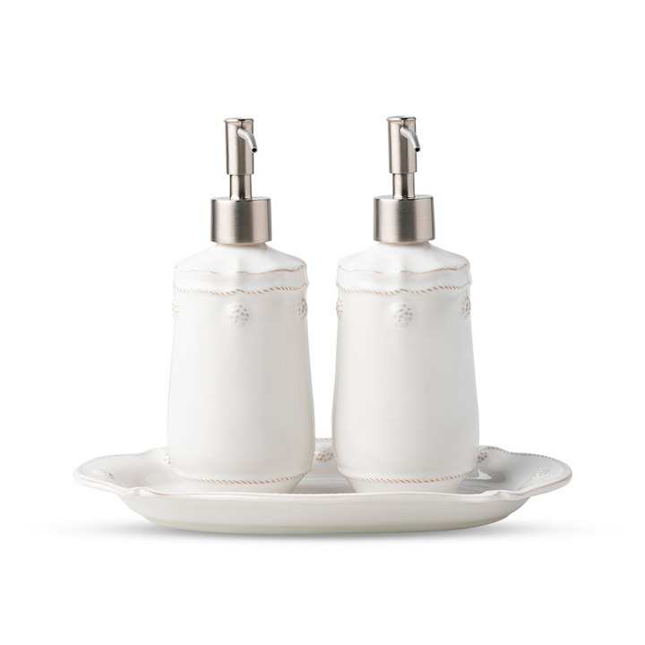 Berry & Thread Whitewash 3 Piece Kitchen Essentials Set