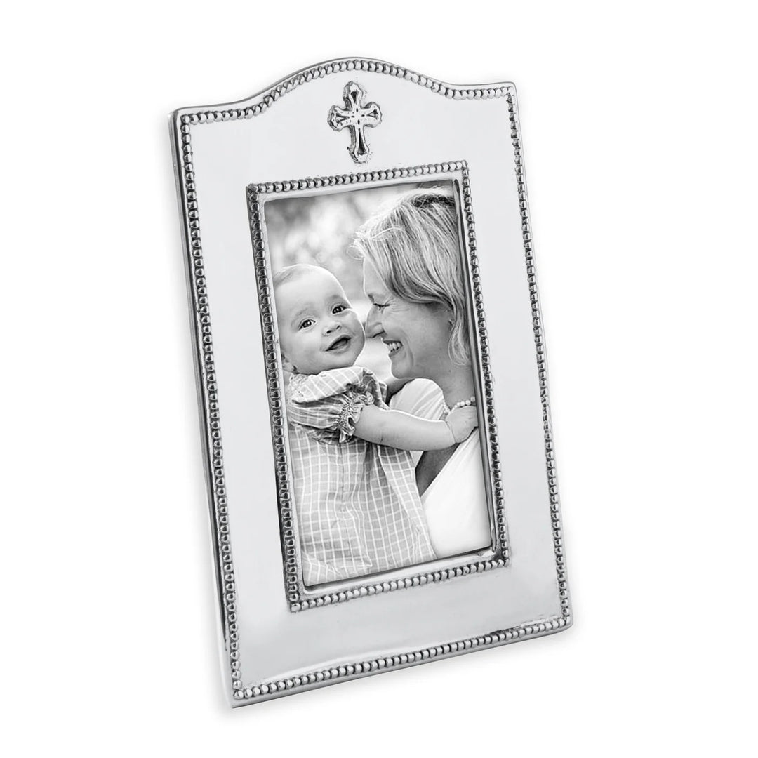 Baby Cross Vertical 4 x 6 Frame