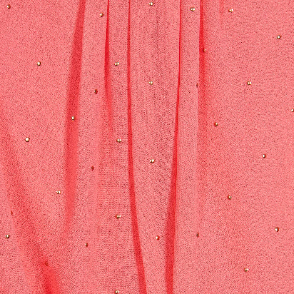 Mayoral Coral Crêpe Romper - kkgivingtree