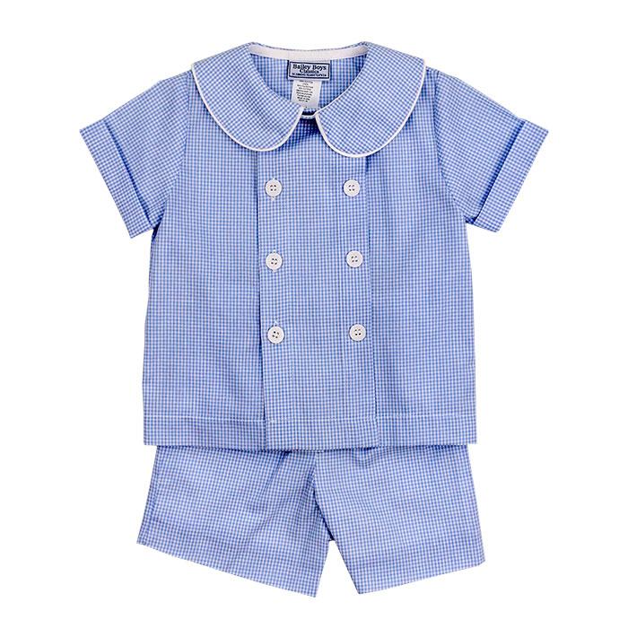 Belle Blue Dressy Short Set