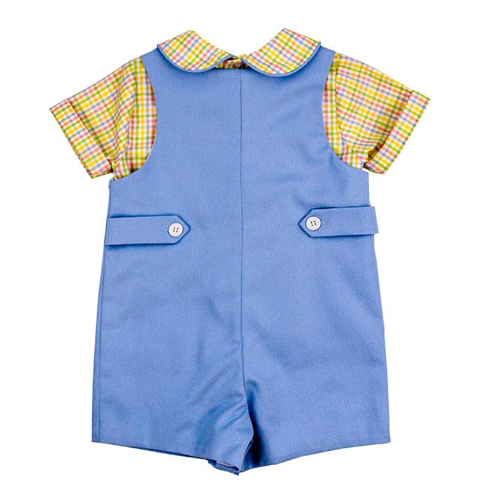 Sunshine Plaid Piped Shirt