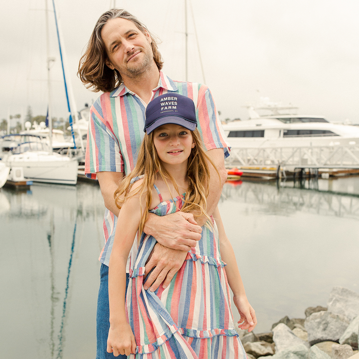 Multi Stripe Garden Dress