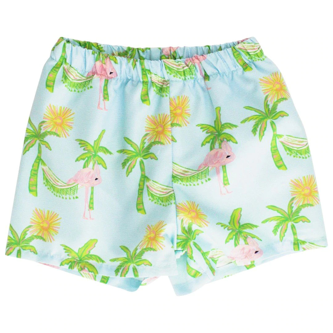 Flamingo Swim Trunk