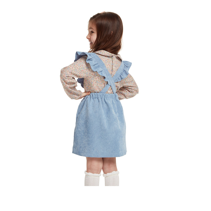Howdy Girls Blue Jumper Set