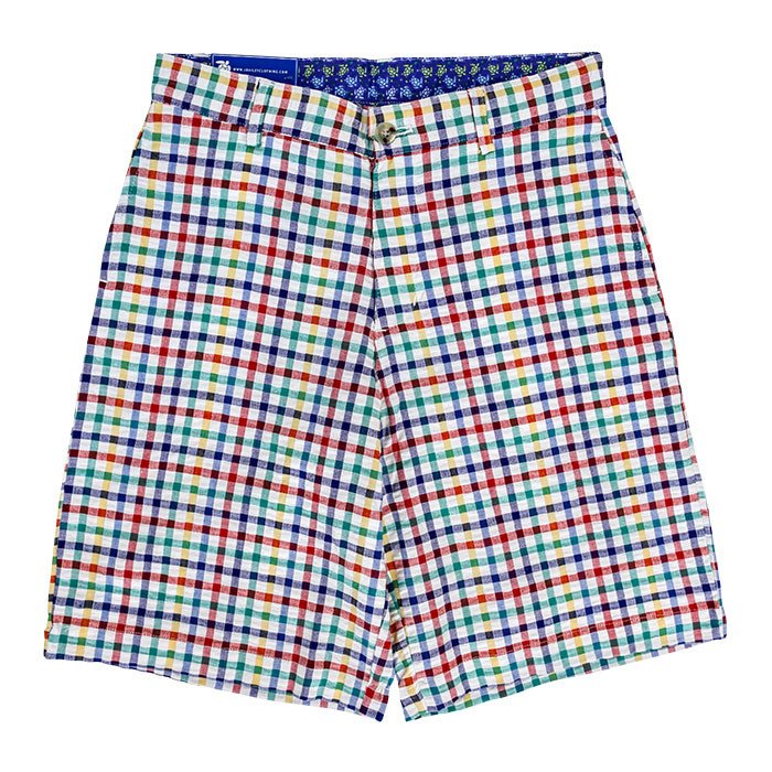 Fiesta Plaid Seersucker Pete Short