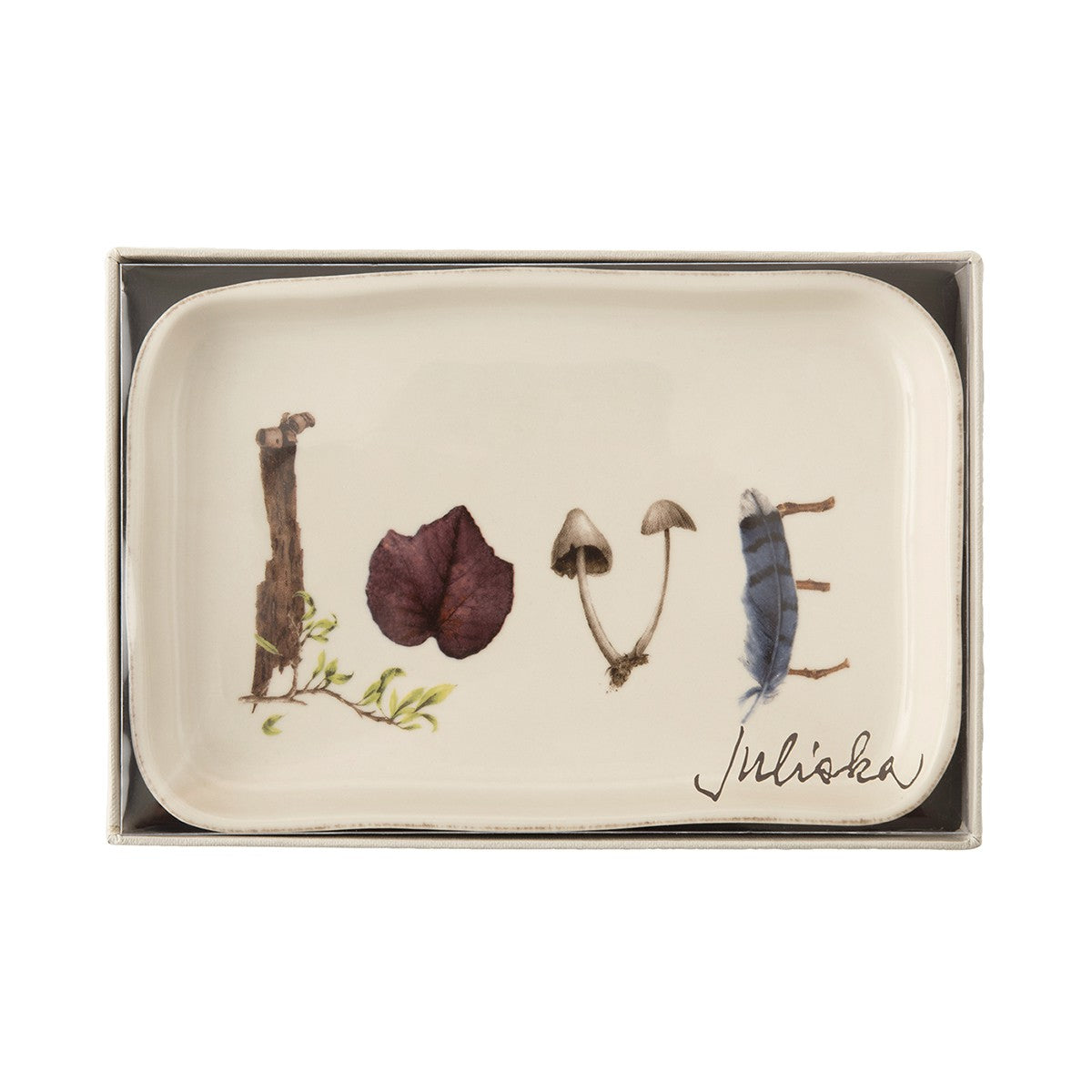Forest Walk 7.5" Gift Tray Love