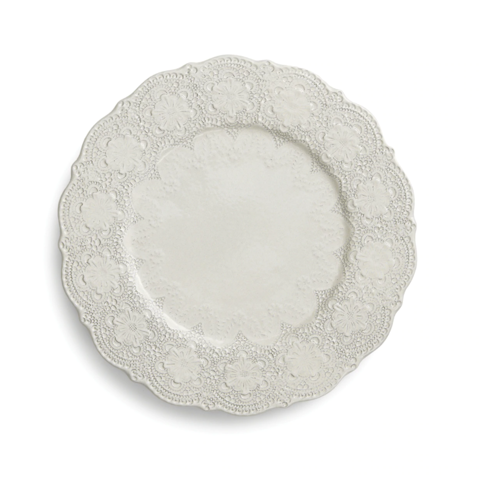Merletto Antique Lace Charger