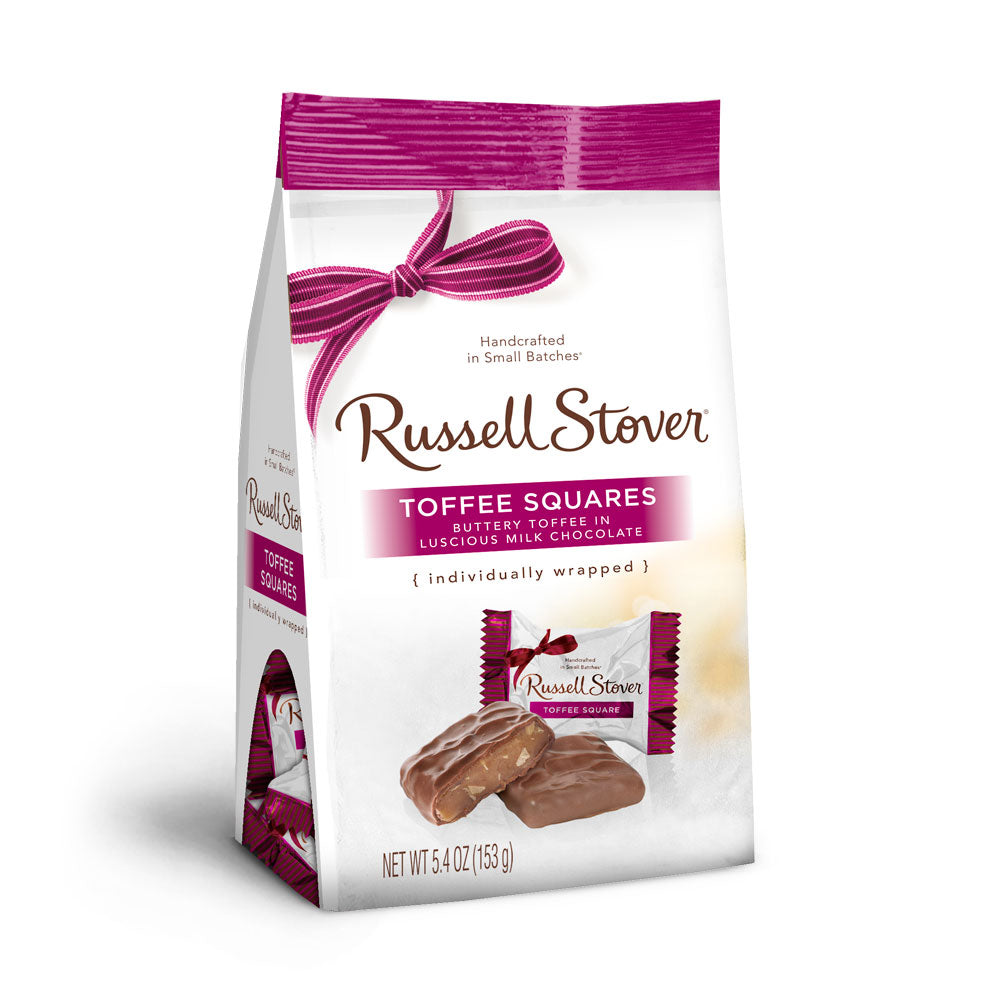 Milk Chocolate Toffee Squares Mini Bag - 6 oz