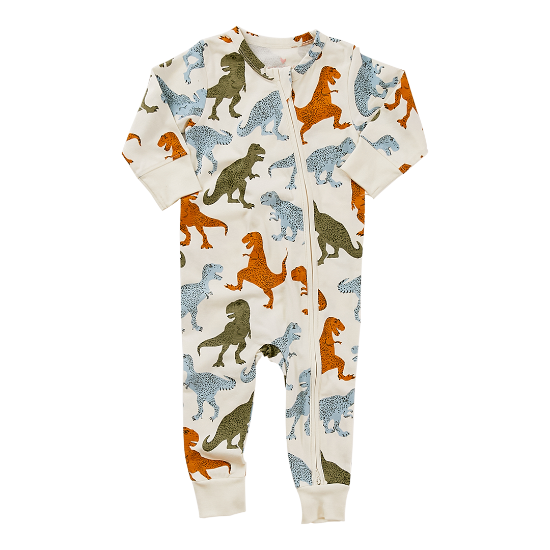 Unisex T-Rex Organic Romper