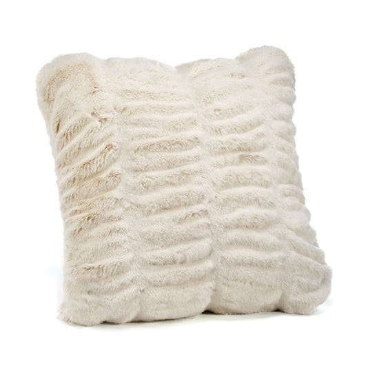 Ivory Mink Couture Collection Pillow
