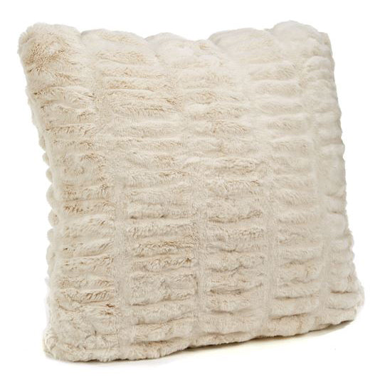 Ivory Mink Couture Collection Pillow
