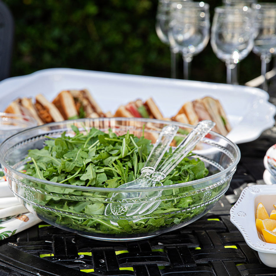 Isabella Acrylic Salad Servers