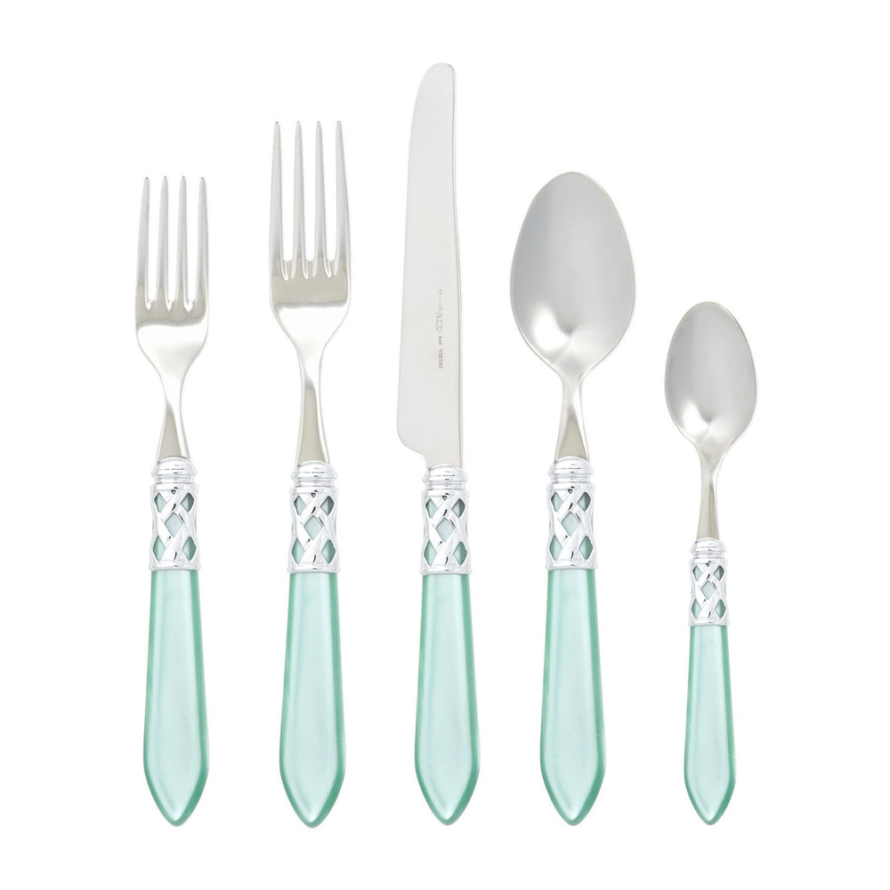 Aladdin Brilliant Aqua Five Piece Place Setting