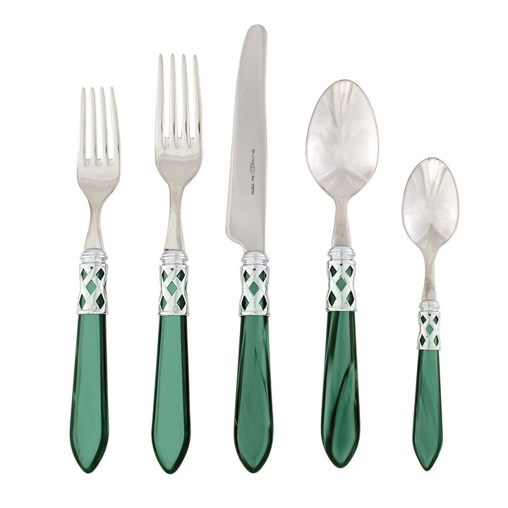Aladdin Brilliant Green Five Piece Place Setting