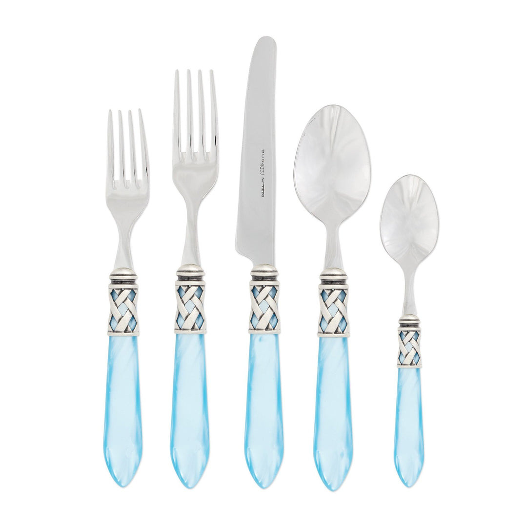 Aladdin Antique Light Blue Five Piece Place Setting