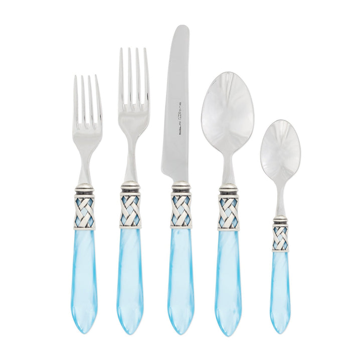 Aladdin Antique Light Blue Five Piece Place Setting