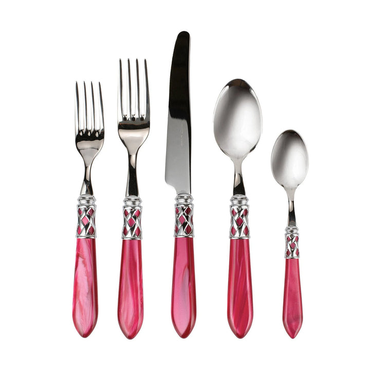 Aladdin Raspberry Five Piece Place Setting