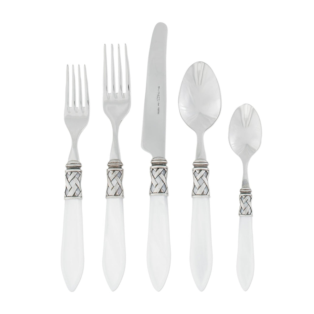 Aladdin Antique White Five Piece Place Setting 