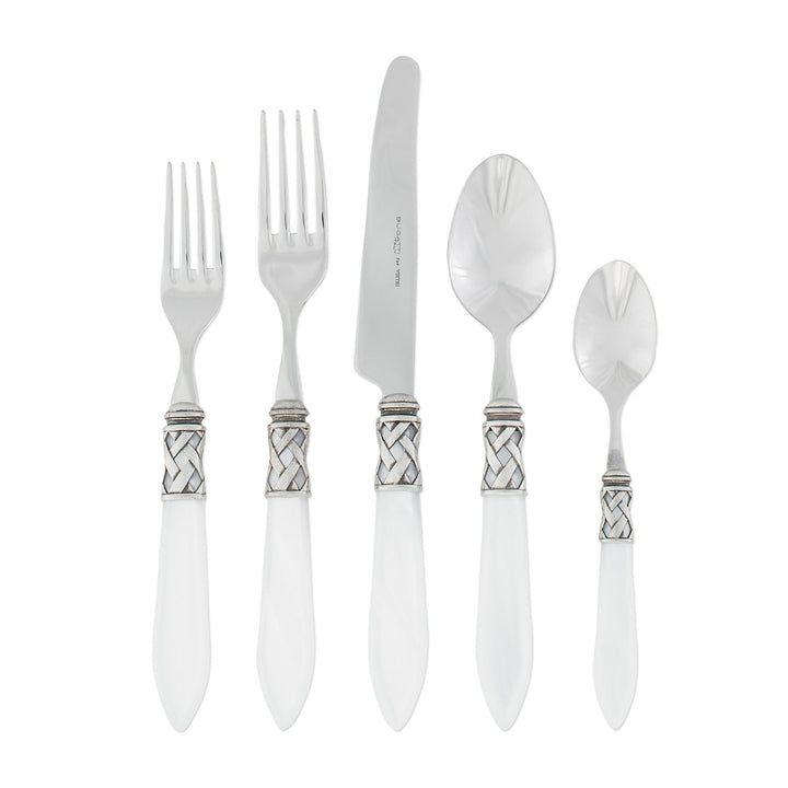Aladdin Antique White Five Piece Place Setting 